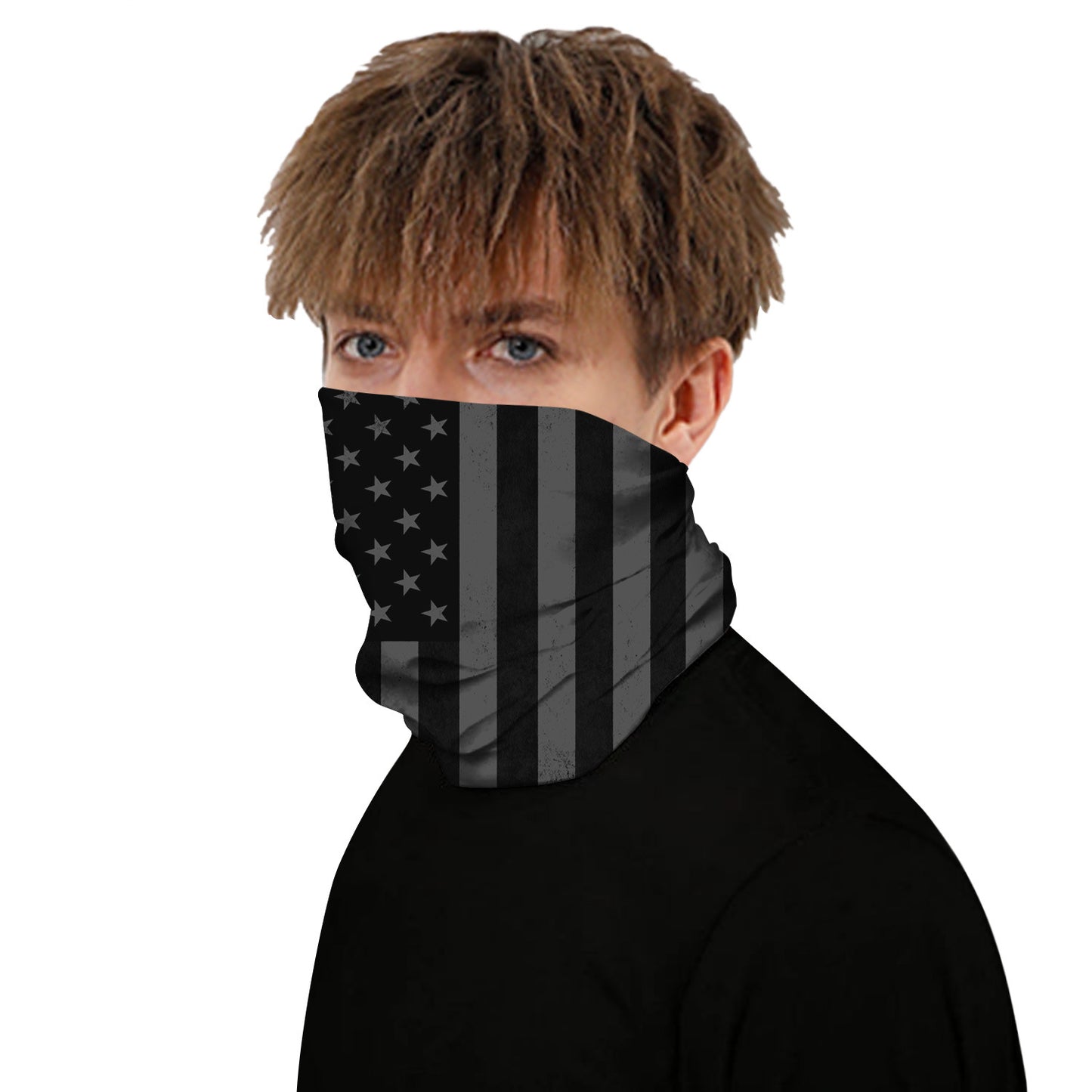 American flag digital printing multifunctional mask