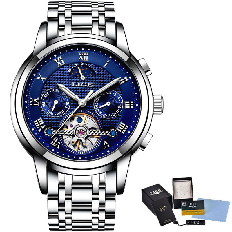 Tourbillon multifunctional mechanical watch