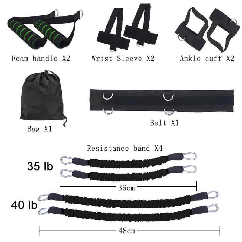 Fitness Elastic Rope Boxing Training Set