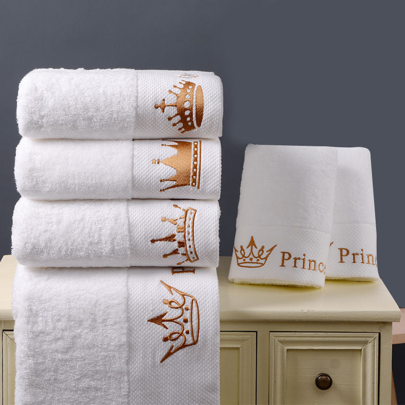 Thick Large Cotton BathWhite Hotel Men And Women Adult Towel