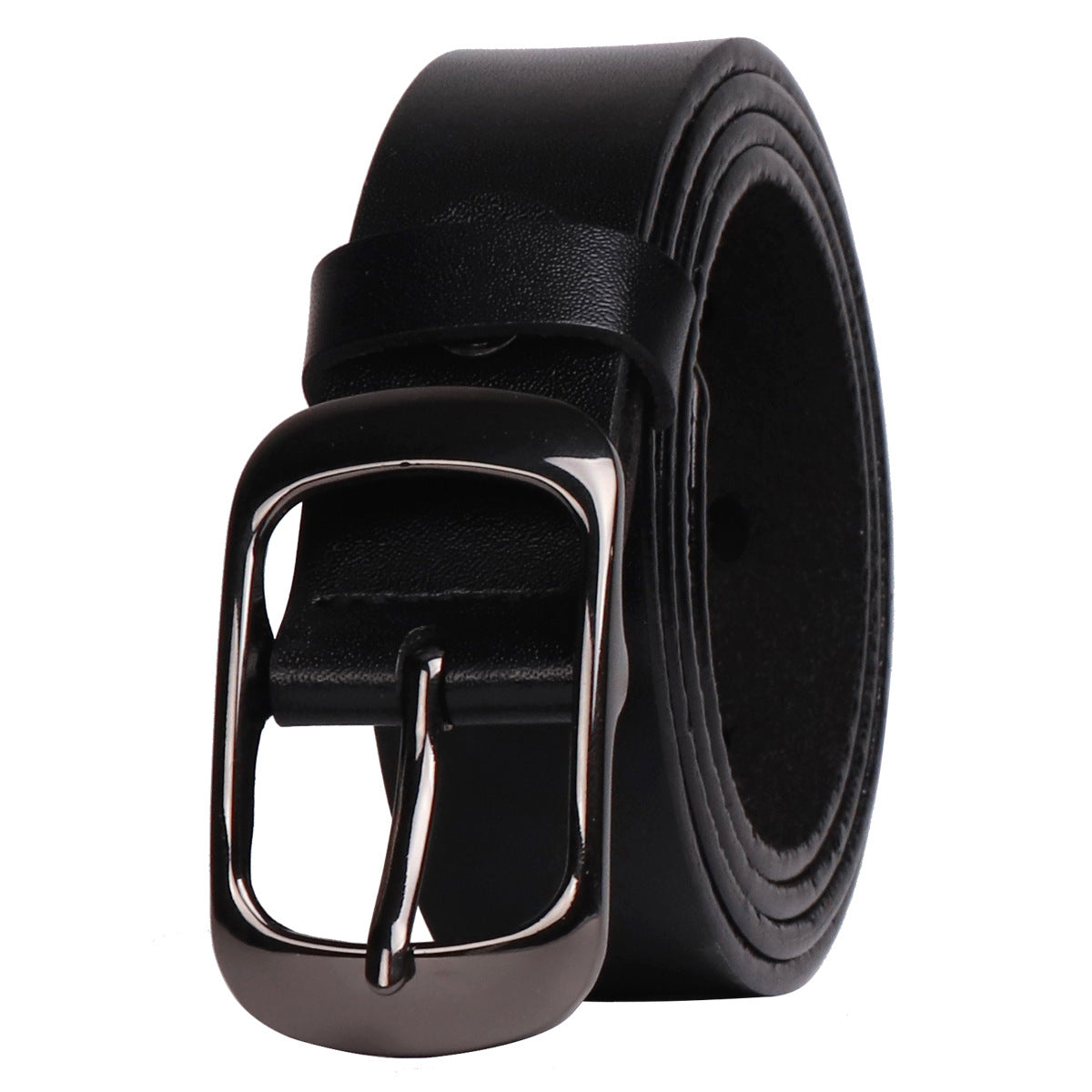 Ladies leather belt