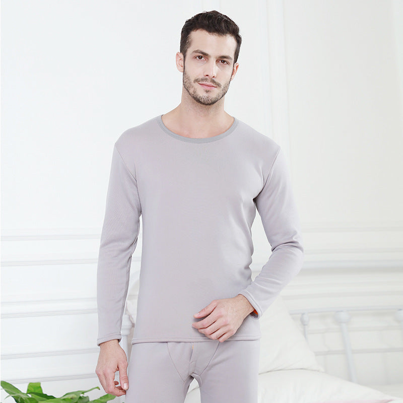 Plush thermal underwear set