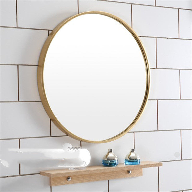 Bathroom wall bathroom mirror wall hanging decorative mirror