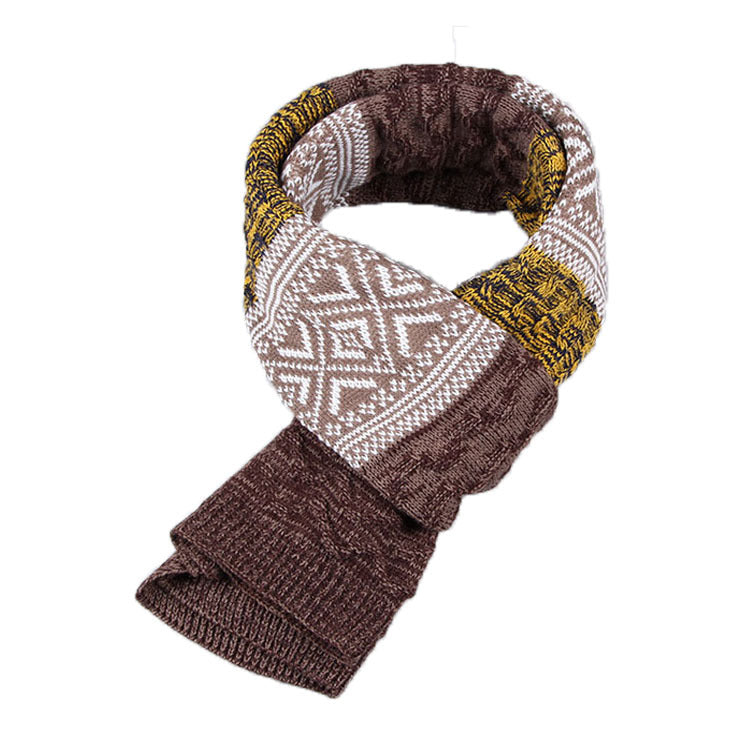 Autumn and winter new twist scarf