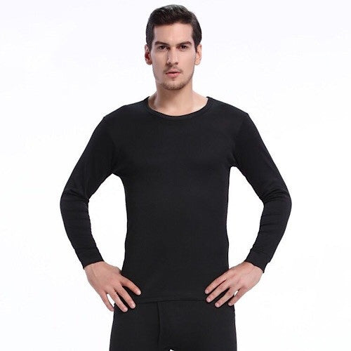 Men's thick and velvet thermal underwear suit