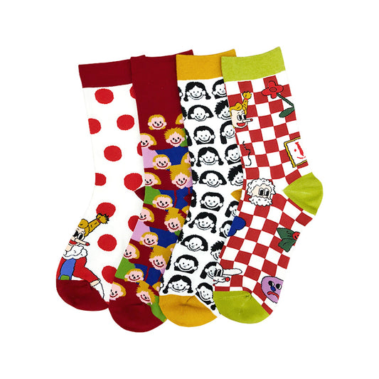 Illustration cotton socks