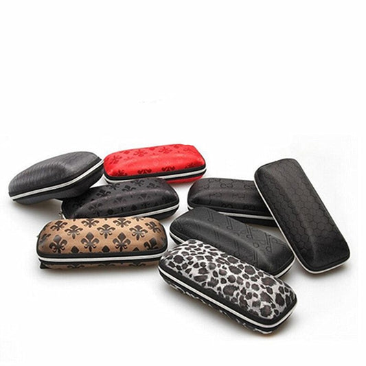 Rectangle EVA Sunglasses Case With Black Zipper