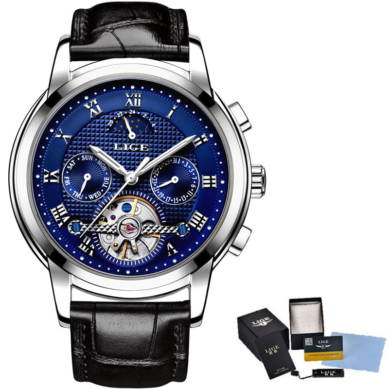 Tourbillon multifunctional mechanical watch