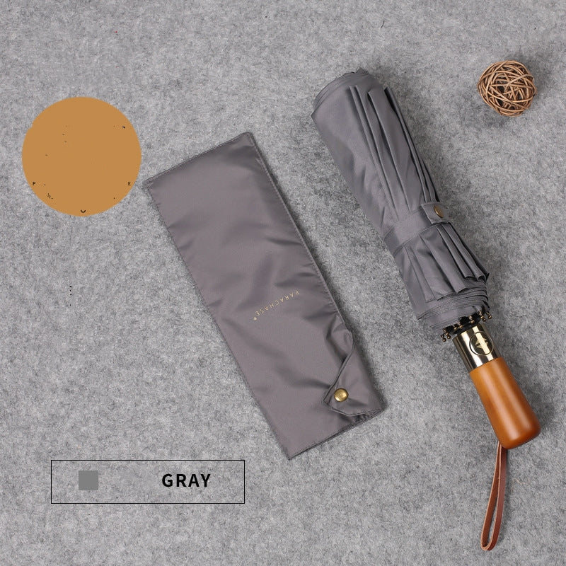 Ten bones folding umbrellas for men and women