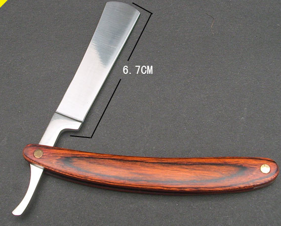 The old razor handle Mumi supply  knife razor blade