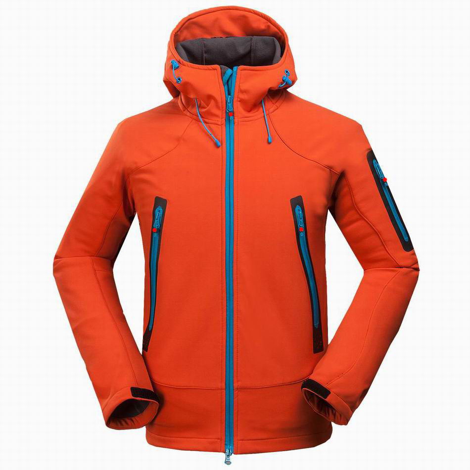 Men's Outdoor Mountaineering Camping Leisure Sports Rush Garment And Soft Shell Jacket Wholesale Price