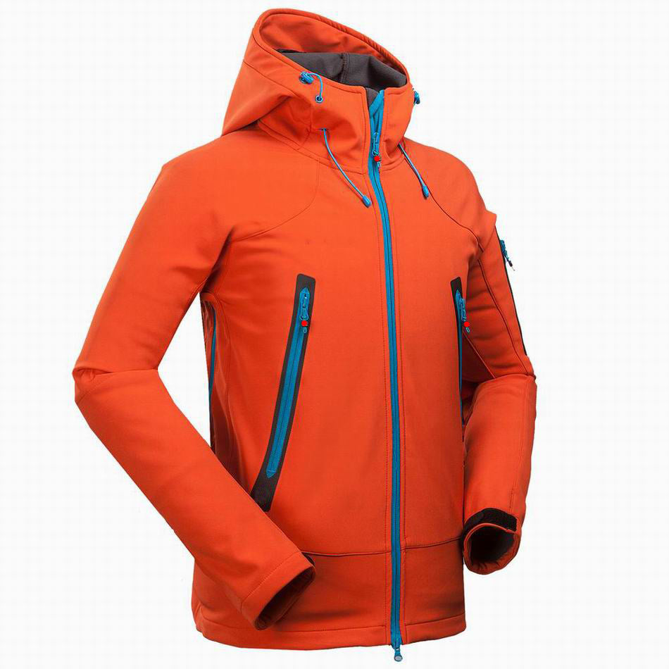 Men's Outdoor Mountaineering Camping Leisure Sports Rush Garment And Soft Shell Jacket Wholesale Price