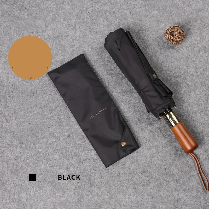 Ten bones folding umbrellas for men and women