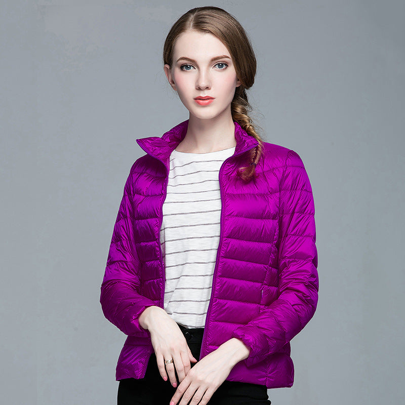 Women's lightweight down jacket