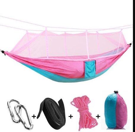 Parachute cloth outdoor camping aerial tent