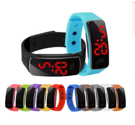 Silicone Band LED Wrist Watch