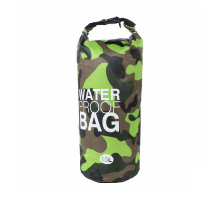 Camouflage waterproof bucket bag beach bag waterproof bucket bag outdoor drifting waterproof bag waterproof bag