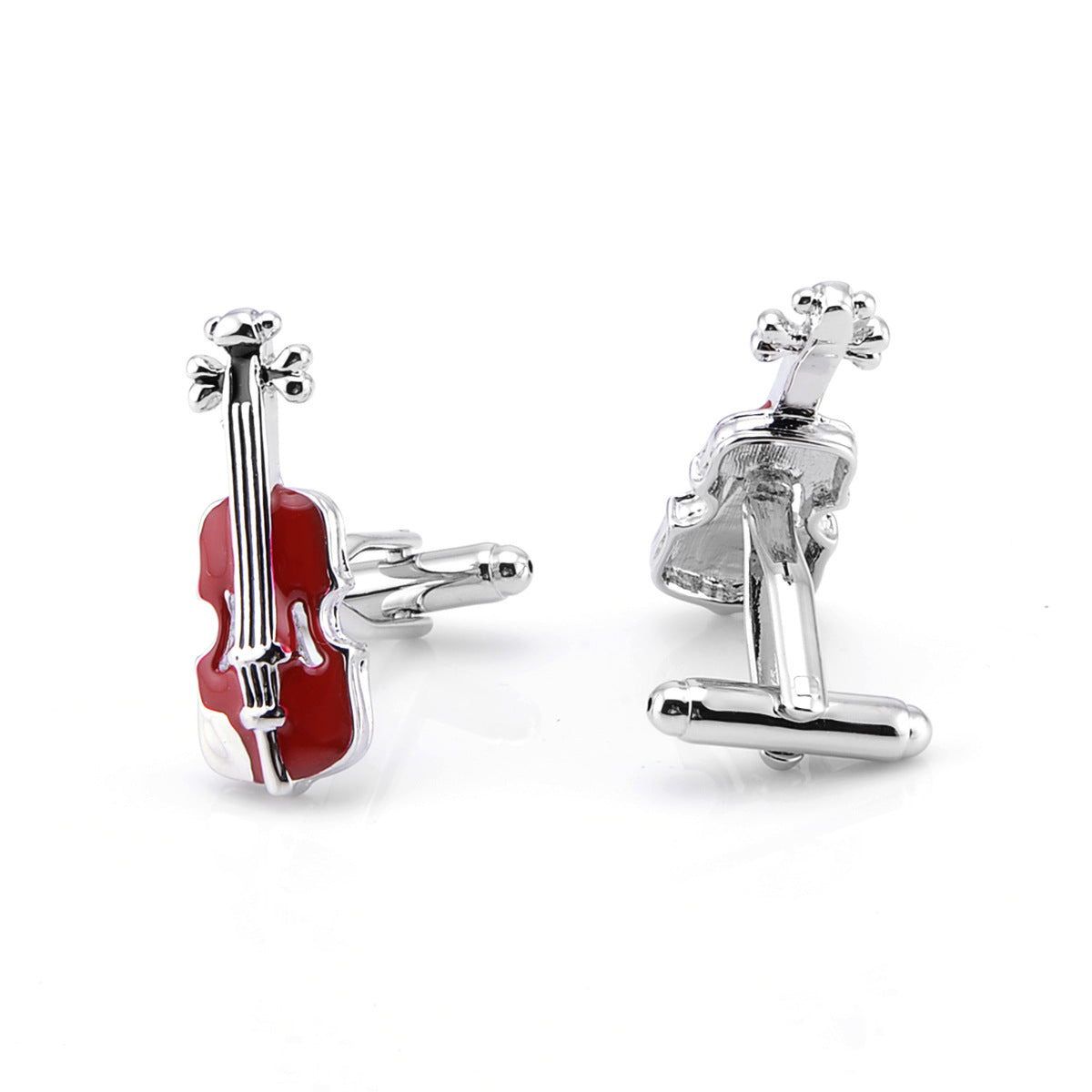 French High Quality Red Violin Cuff Music