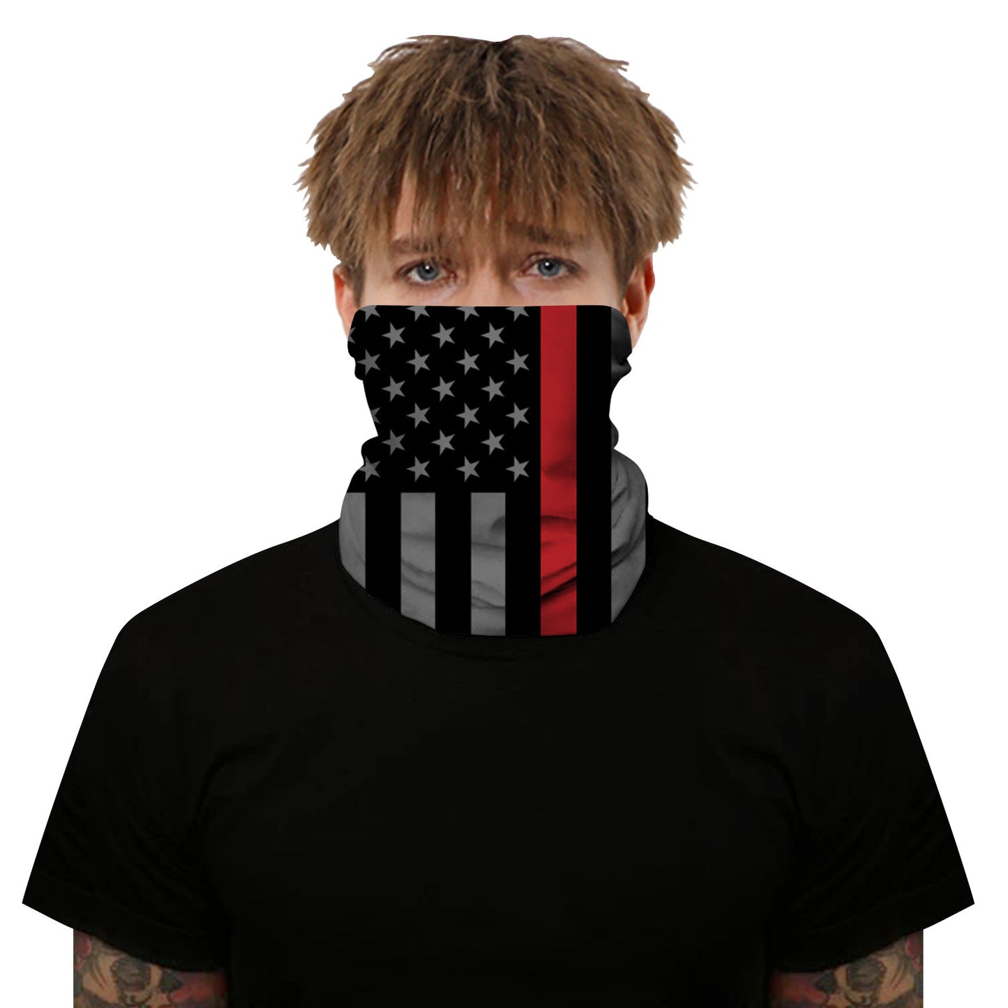 American flag digital printing multifunctional mask