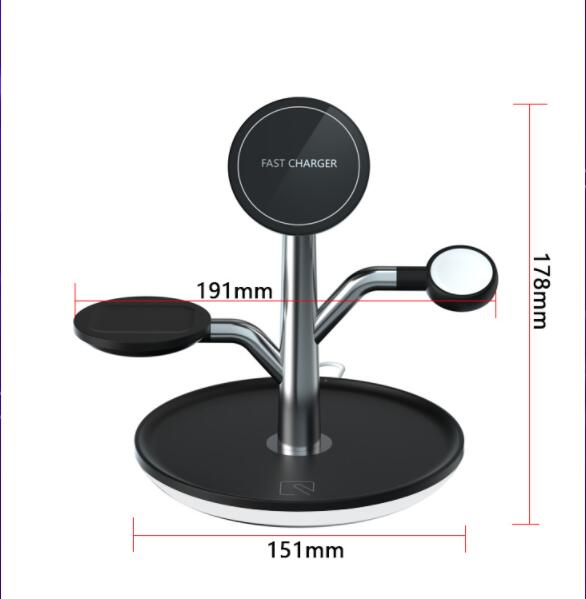 Multifunctional Mobile Phone Magnetic Suction Wireless Charger Bracket