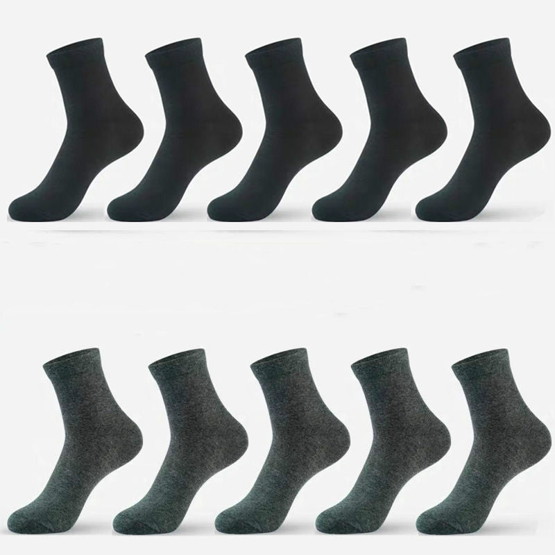 10 pairs of plain business stockings