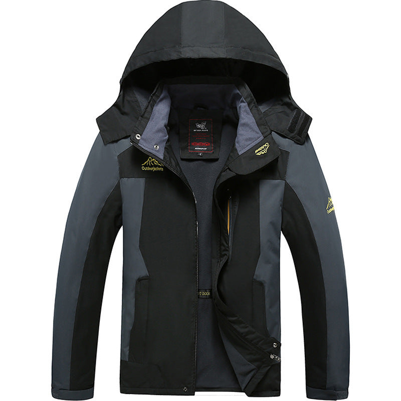New type of foreign trade, wind resistant, waterproof, waterproof, sports and leisure, jacket, jacket, and outdoor camping outdoors