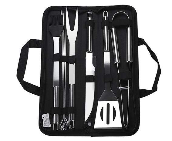 10 pieces of bbq barbecue tools outdoor baking utensils