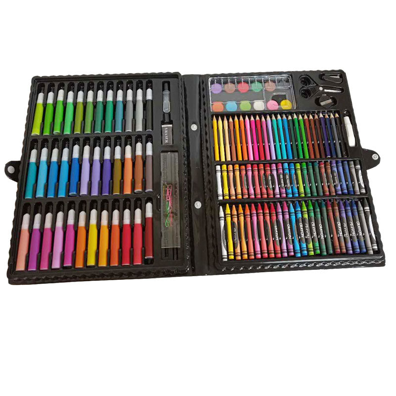 Color crayons watercolor pen art painting set