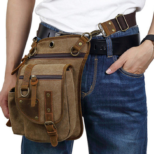 Men's Canvas Fashion Casual Shoulder Messenger Bag