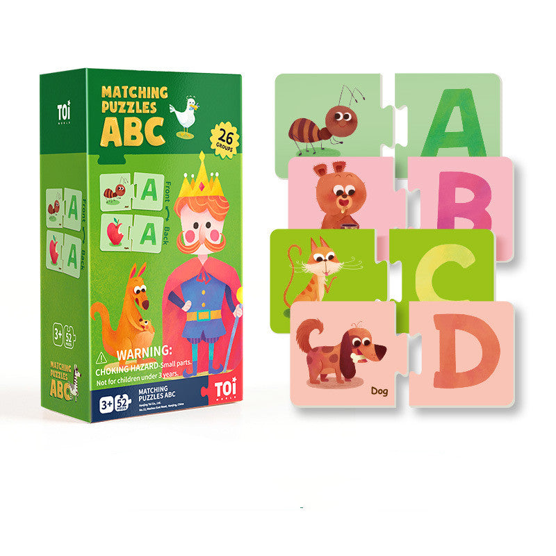 Children's Cognitive Matching Educational Jigsaw Puzzle