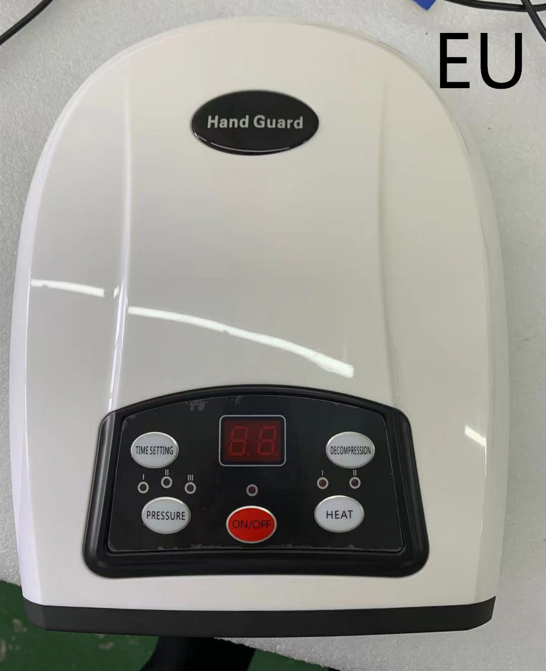 Electric heated palm massager