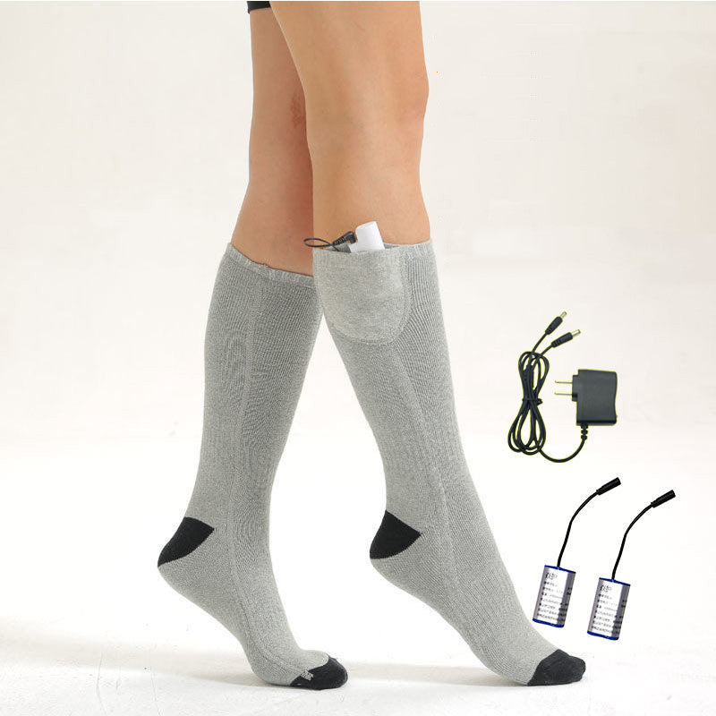 Explosive Thermostat Socks Electric Heating Long Tube To Keep Warm