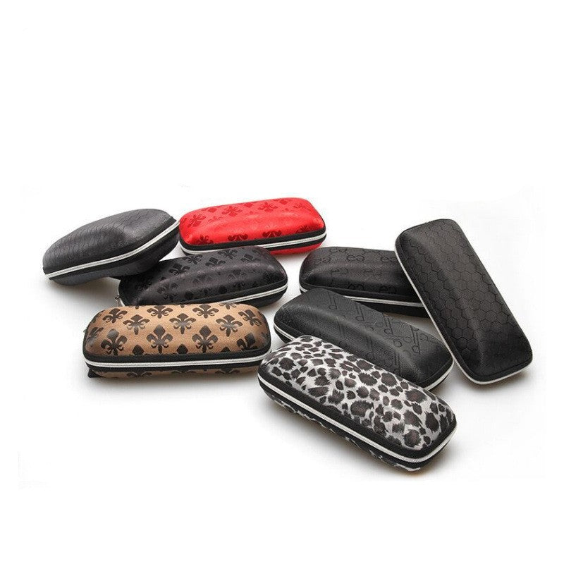 Rectangle EVA Sunglasses Case With Black Zipper