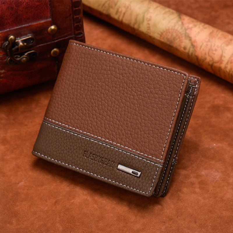 purse genuine embossed leather wallet