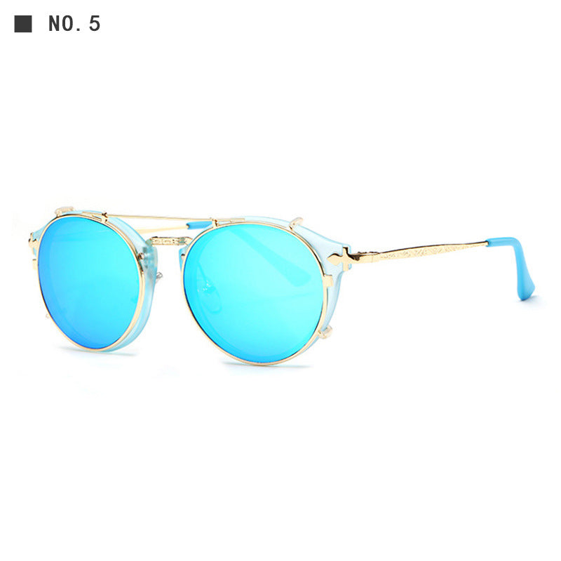Round ladies outdoor sunglasses