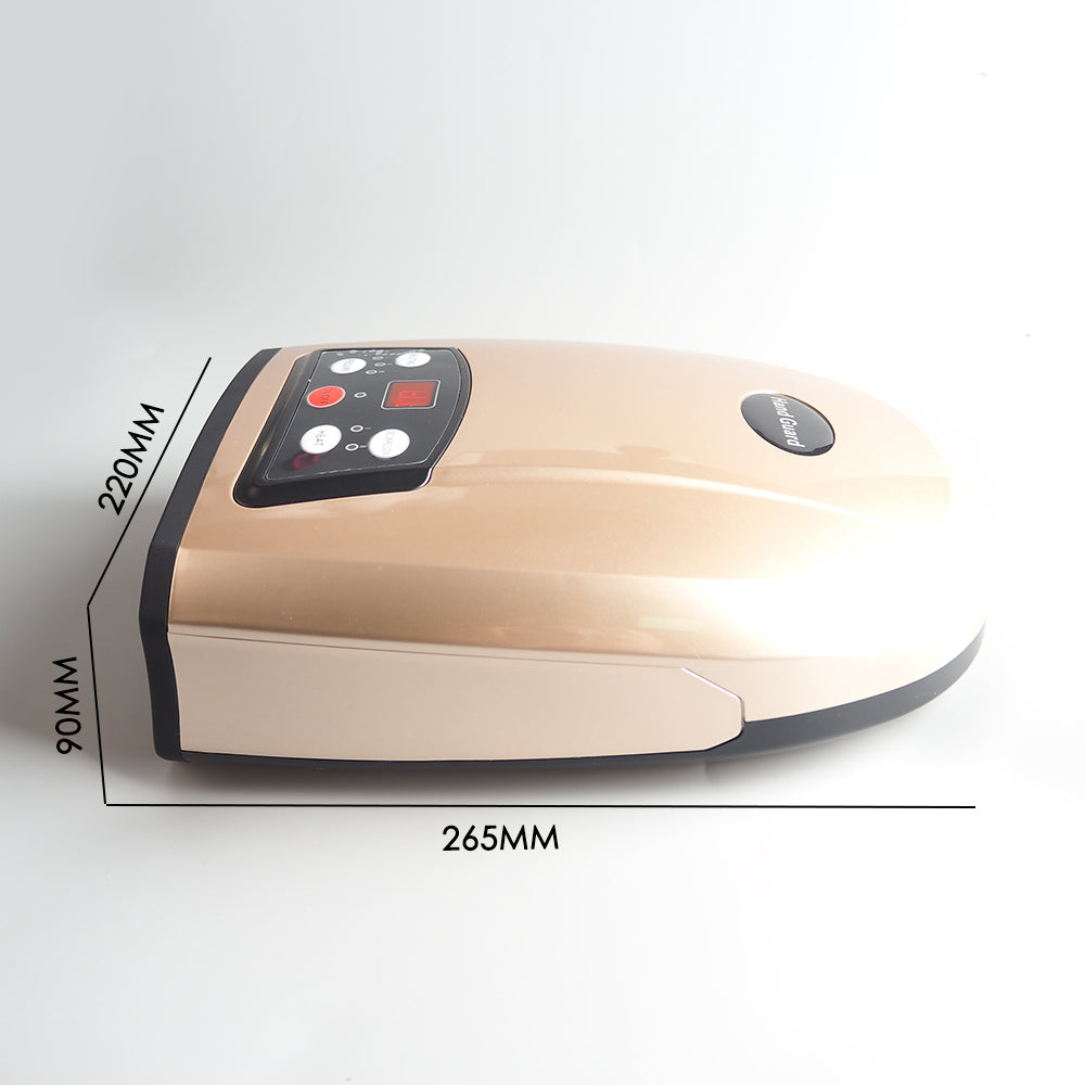 Electric heated palm massager