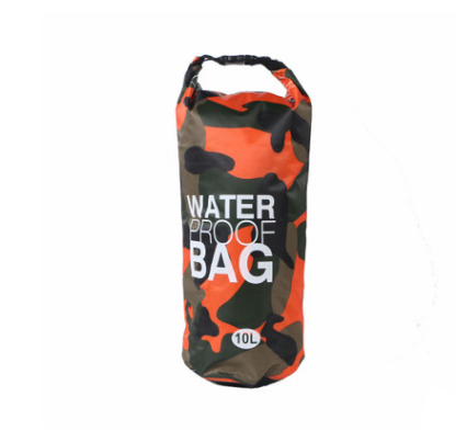 Camouflage waterproof bucket bag beach bag waterproof bucket bag outdoor drifting waterproof bag waterproof bag