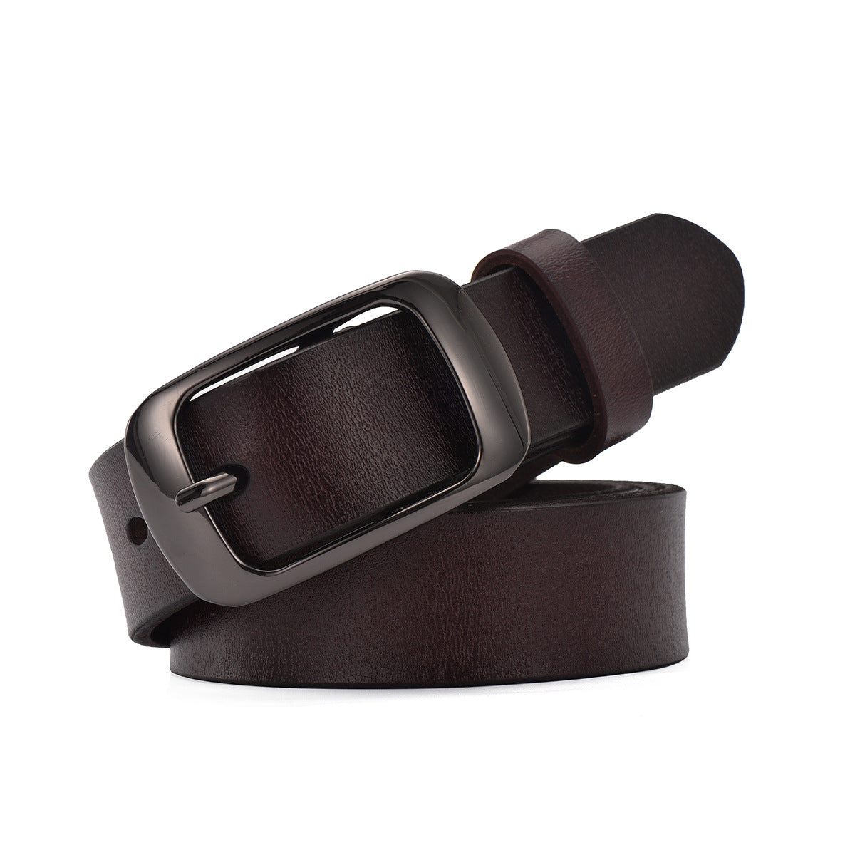 Ladies leather belt