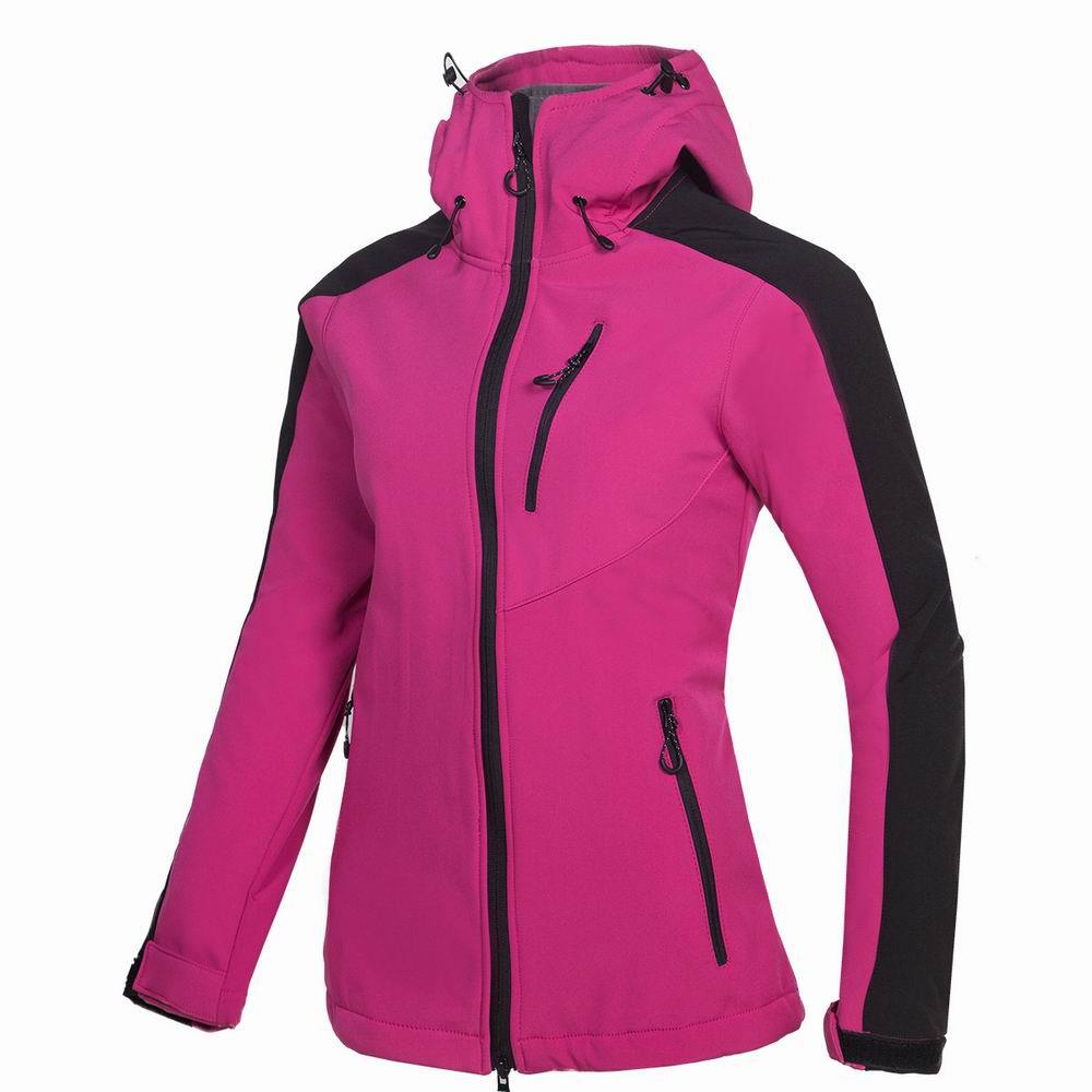 1728 New Ladies outdoor camping mountaineering and leisure sports complex soft shell jacket jacket wholesale price