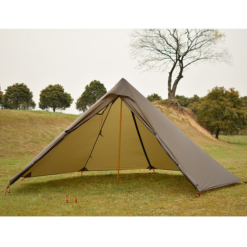 Pyramid outdoor camping tent for 4 people