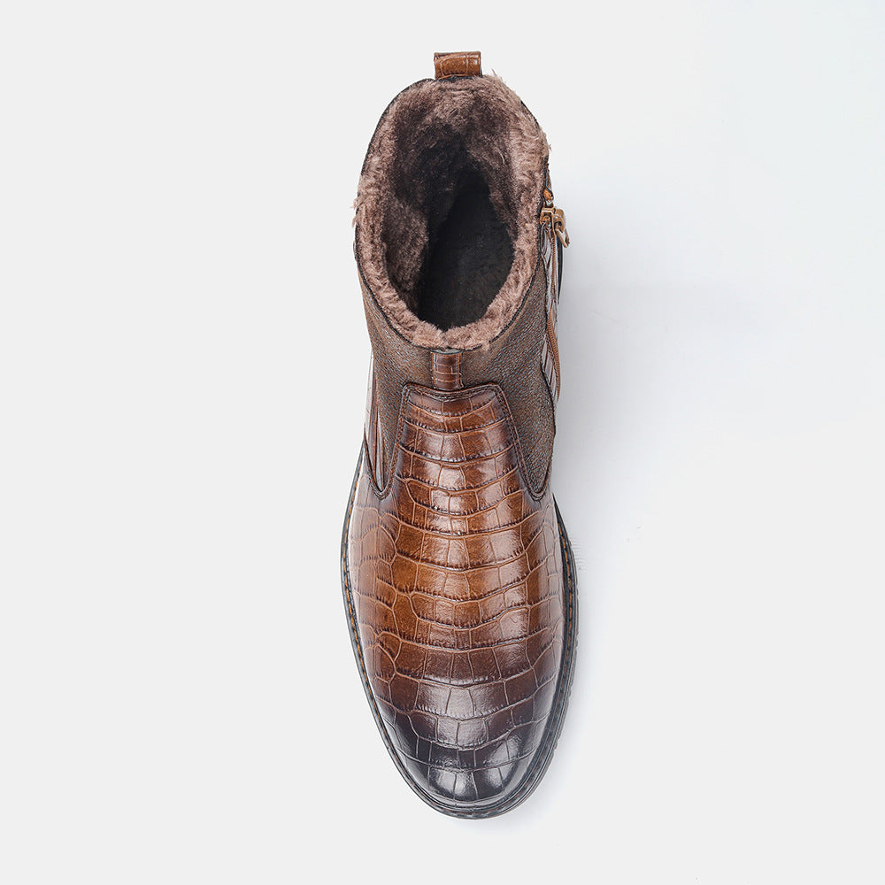 Retro Plush men's Boots