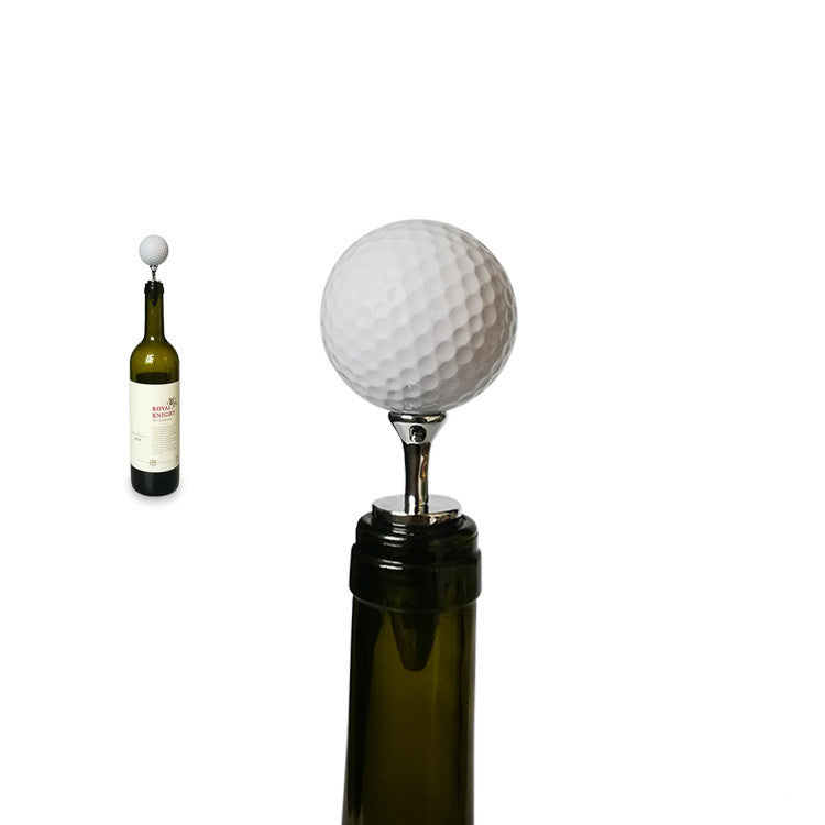 Creative Golf Wine Stopper Creative Zinc Alloy Wine Bottle Stopper