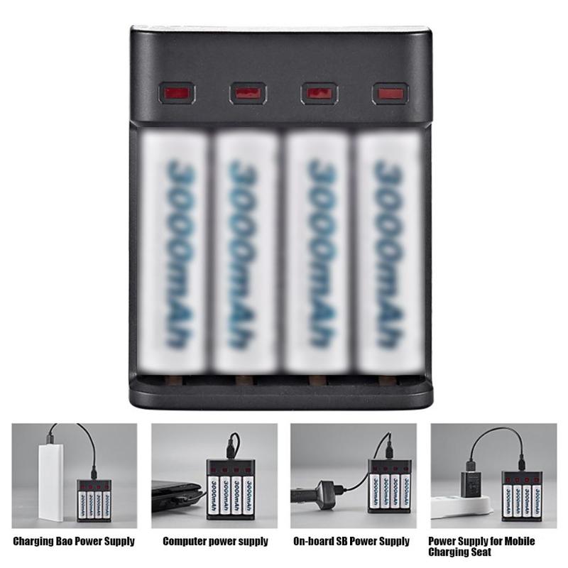 Ni-Cd Ni-MH Rechargeable Battery Charging