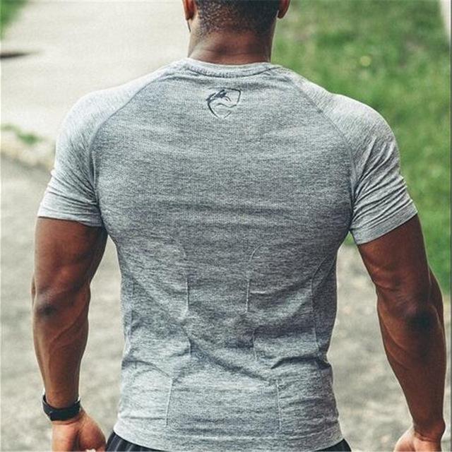 Mens Active Wear Longline  Quick Dry Shirt