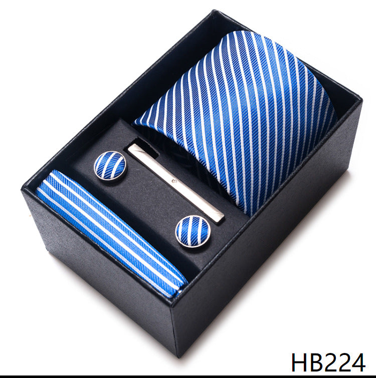 Formal Jacquard Yarn-dyed Business Professional Tie