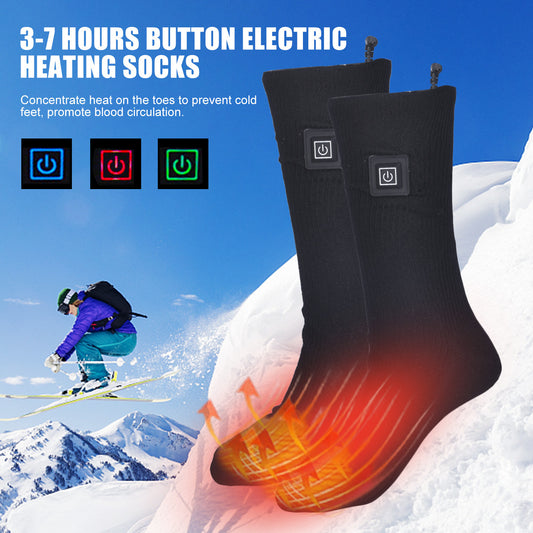 Explosive Thermostat Socks Electric Heating Long Tube To Keep Warm