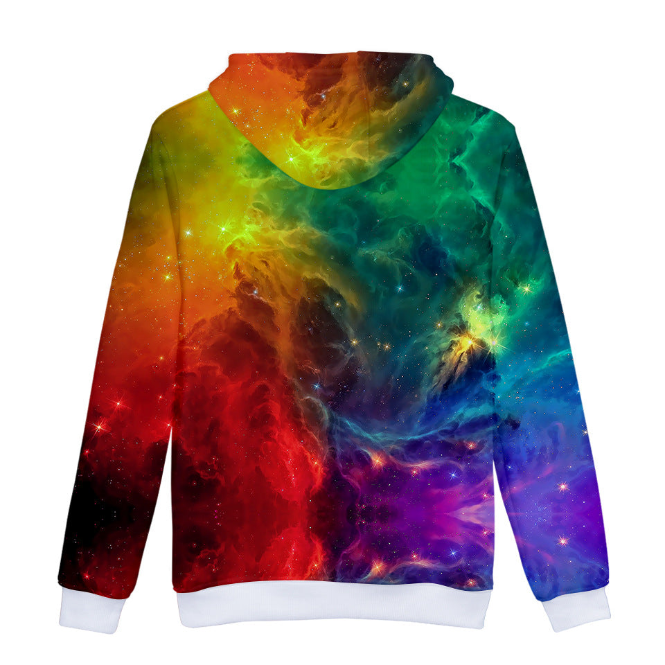 3D Digital Printing Starry Sky Series Sweater Series