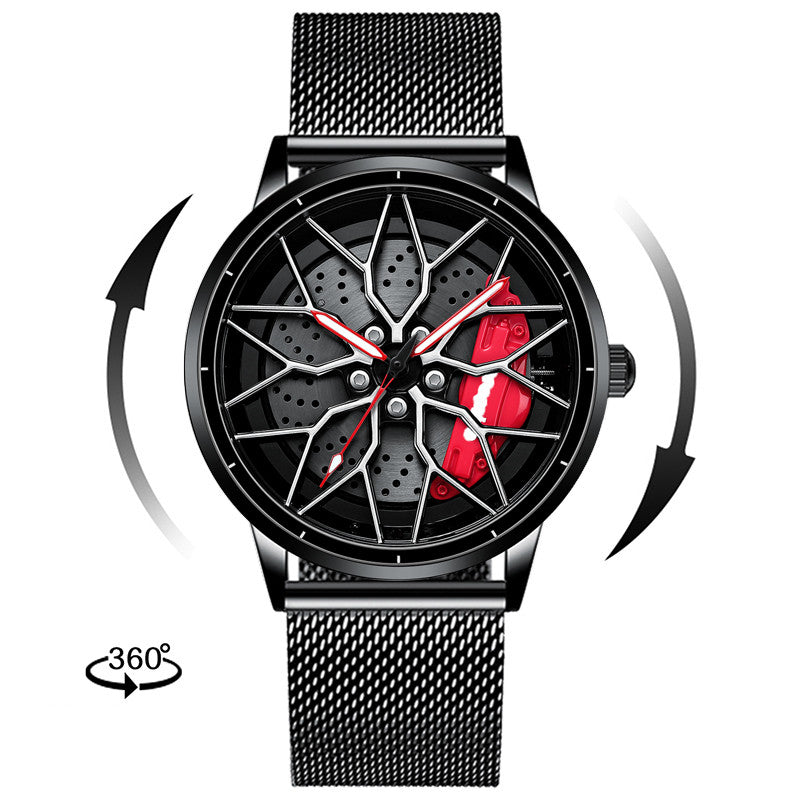 Skeleton Forged Caliper AMG488 Wheel Men's Watch