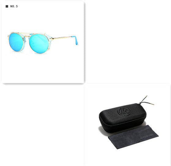 Round ladies outdoor sunglasses