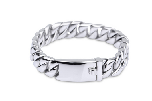 Titanium steel bracelet fashion trend titanium steel Men's bracelet